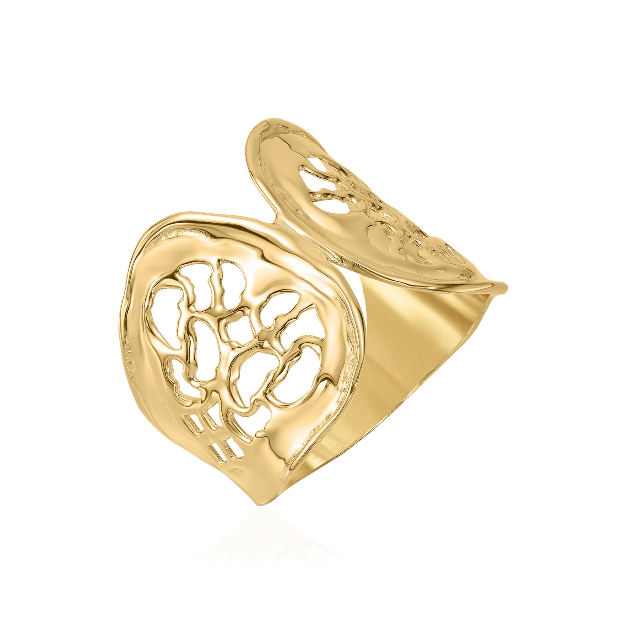 14K Gold Filigree Ring