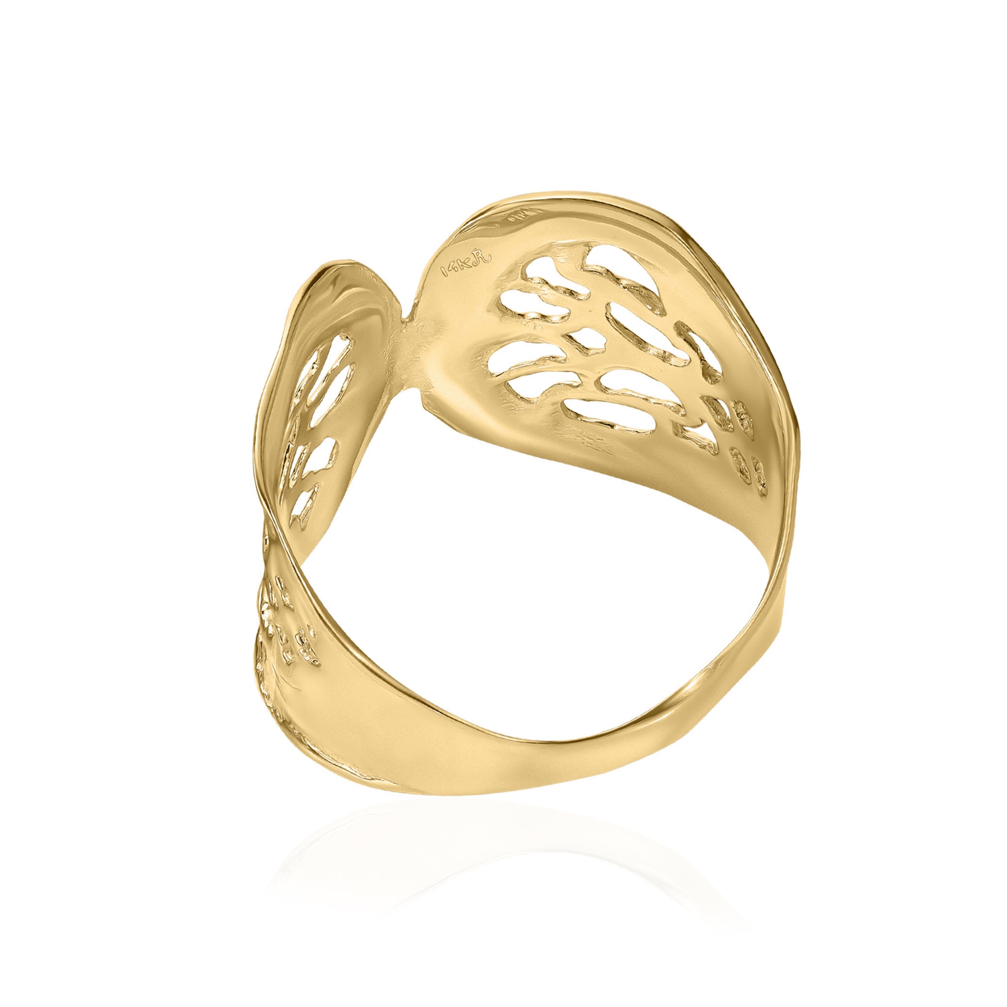 14K Gold Filigree Ring