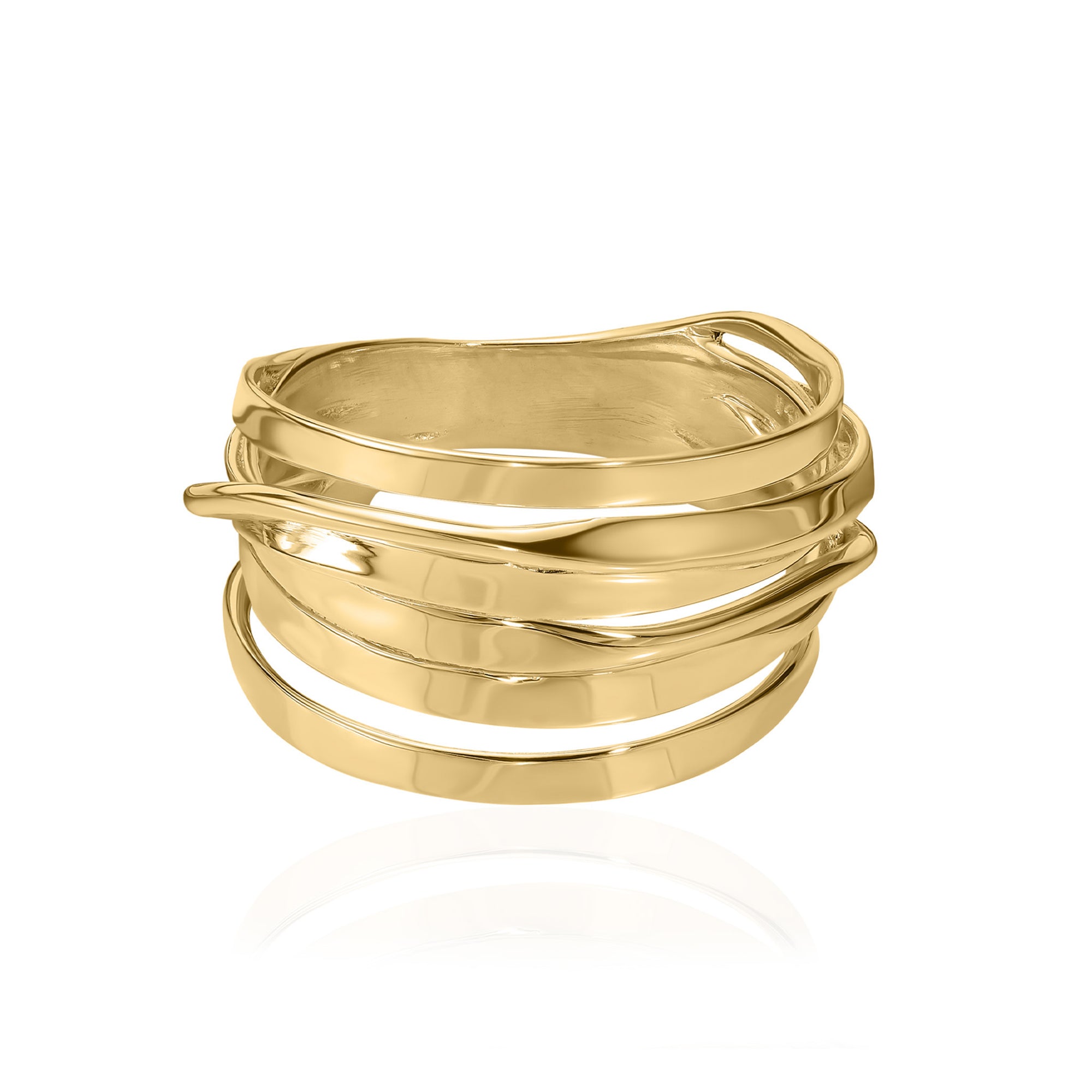 14K Gold Wrap Ring