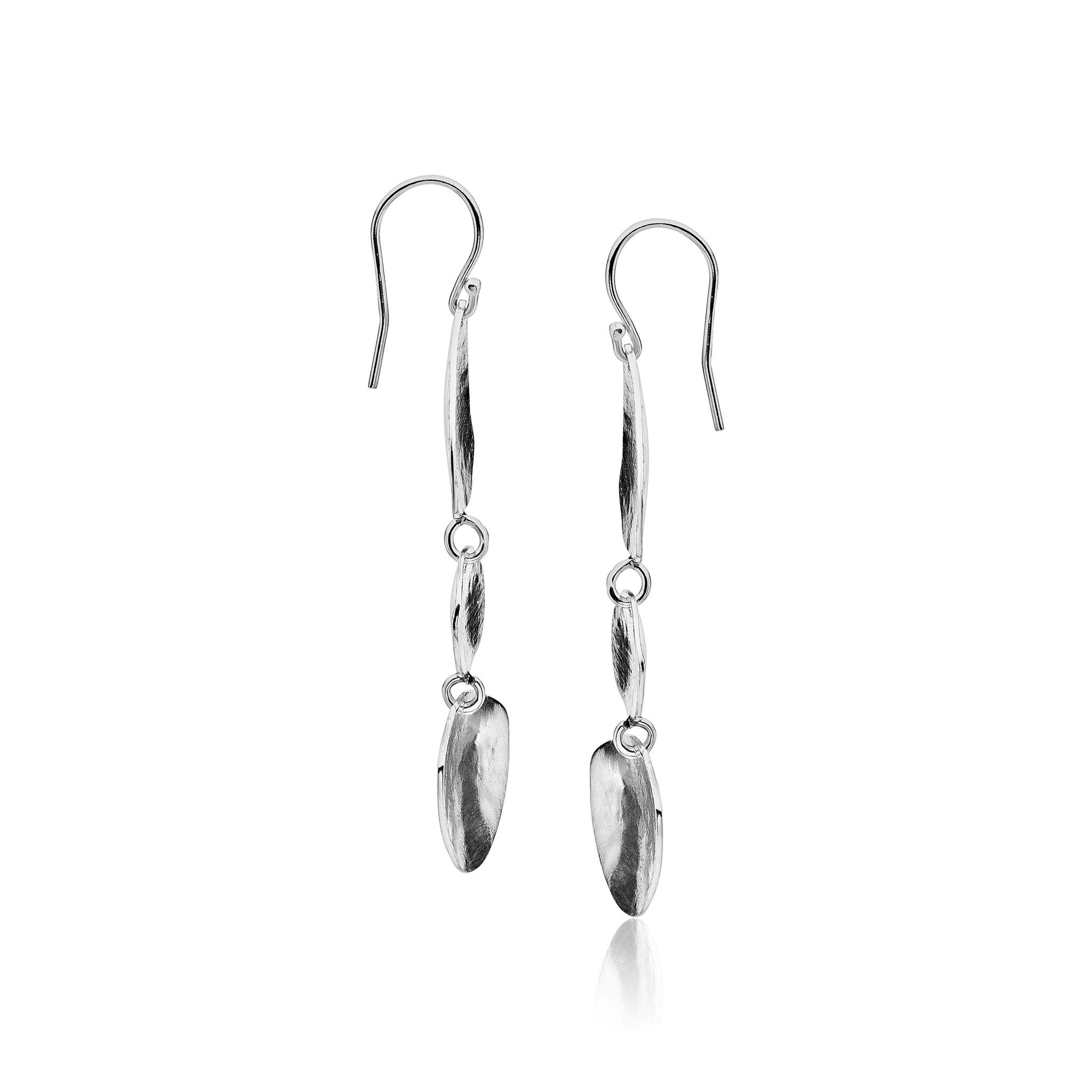Auffällige Ohrhänger aus Sterlingsilber