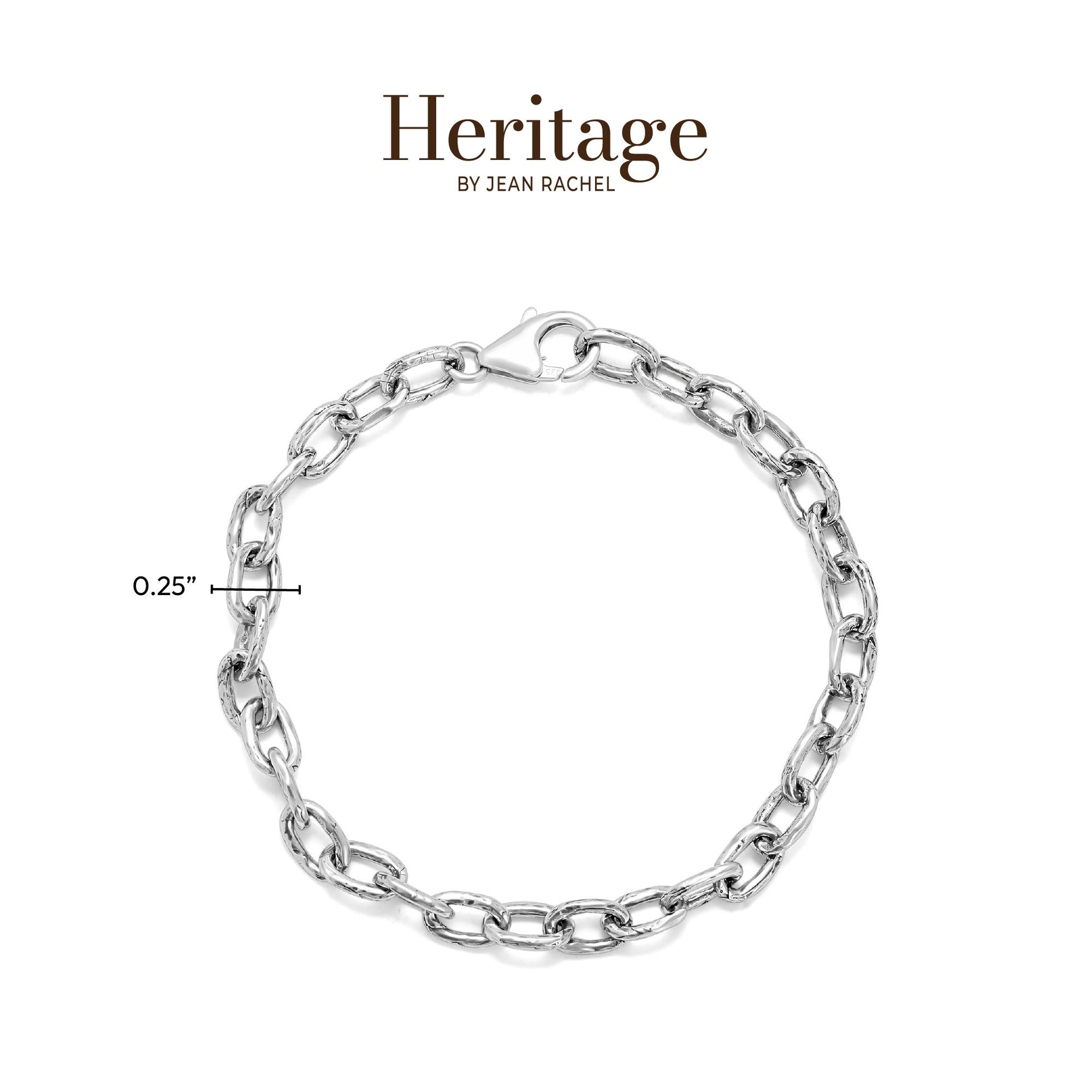 Manschettenarmband aus Sterlingsilber mit Blumenmuster