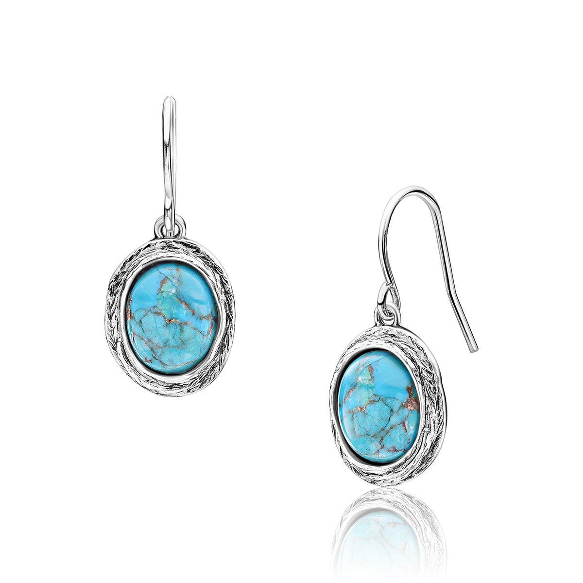 Sterling Silver Turquoise Earrings