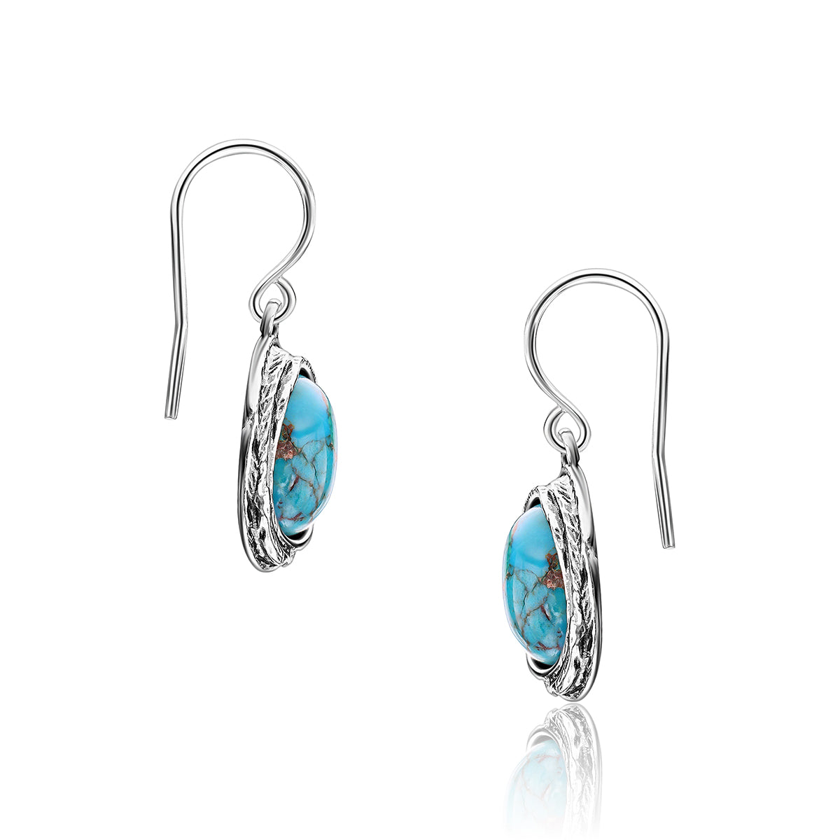 Sterling Silver Turquoise Earrings