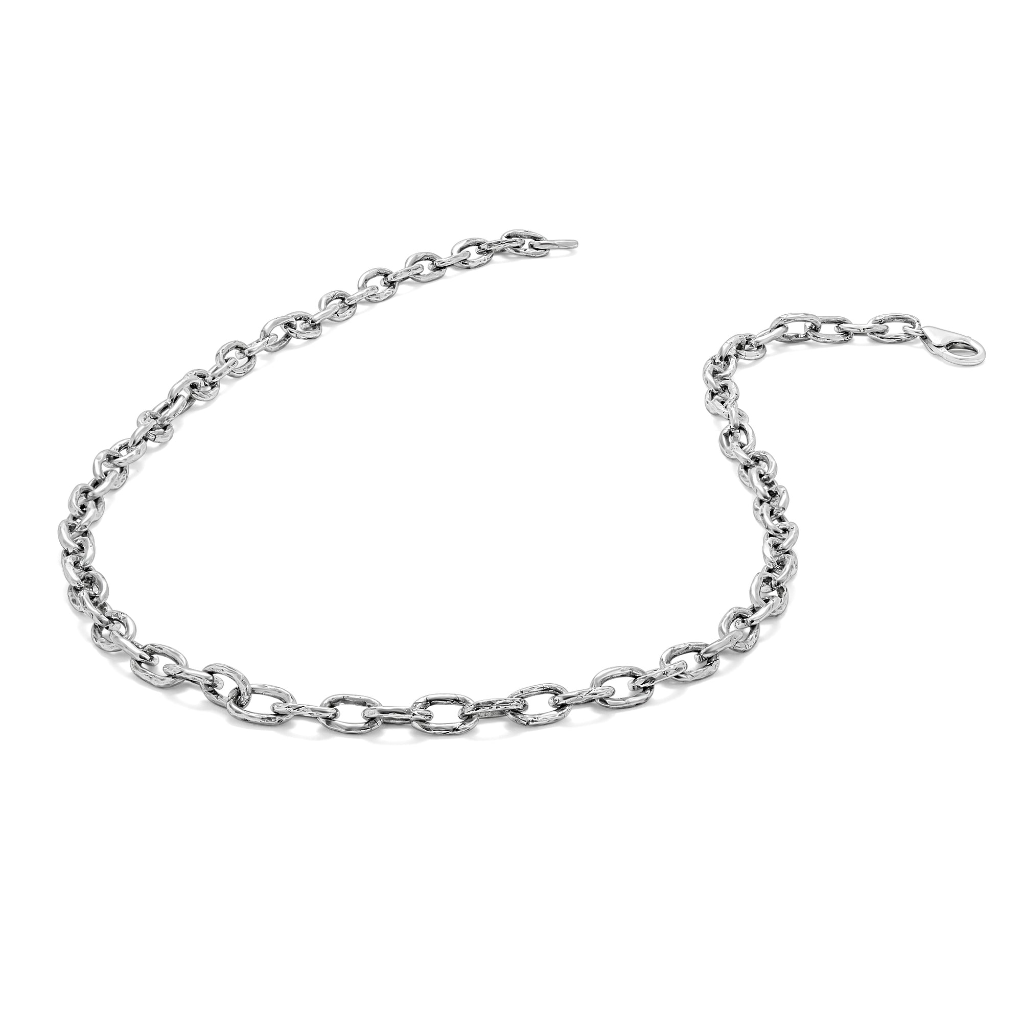 Sterling Silver Cable Chain Necklace