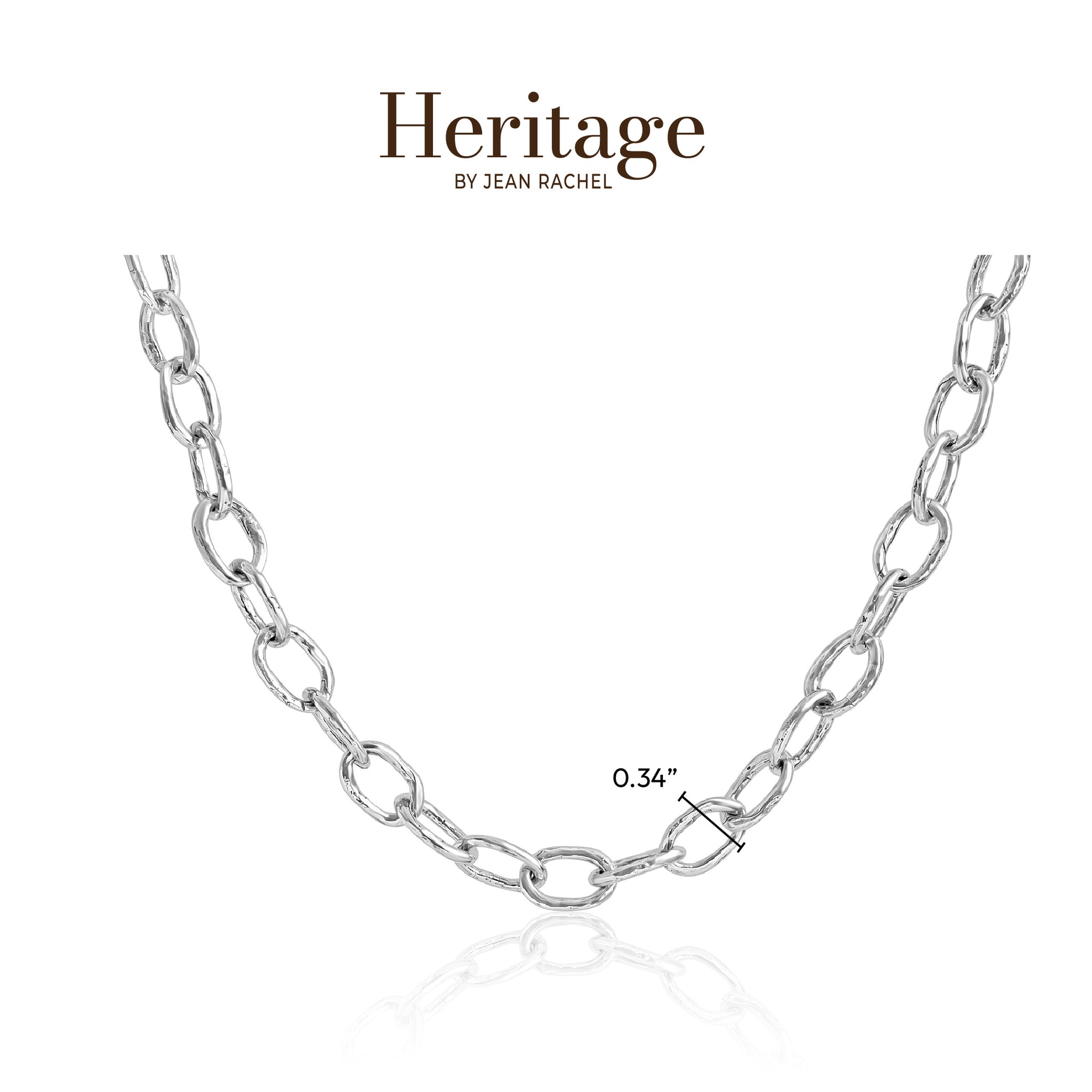 Sterling Silver Link Chain Necklace