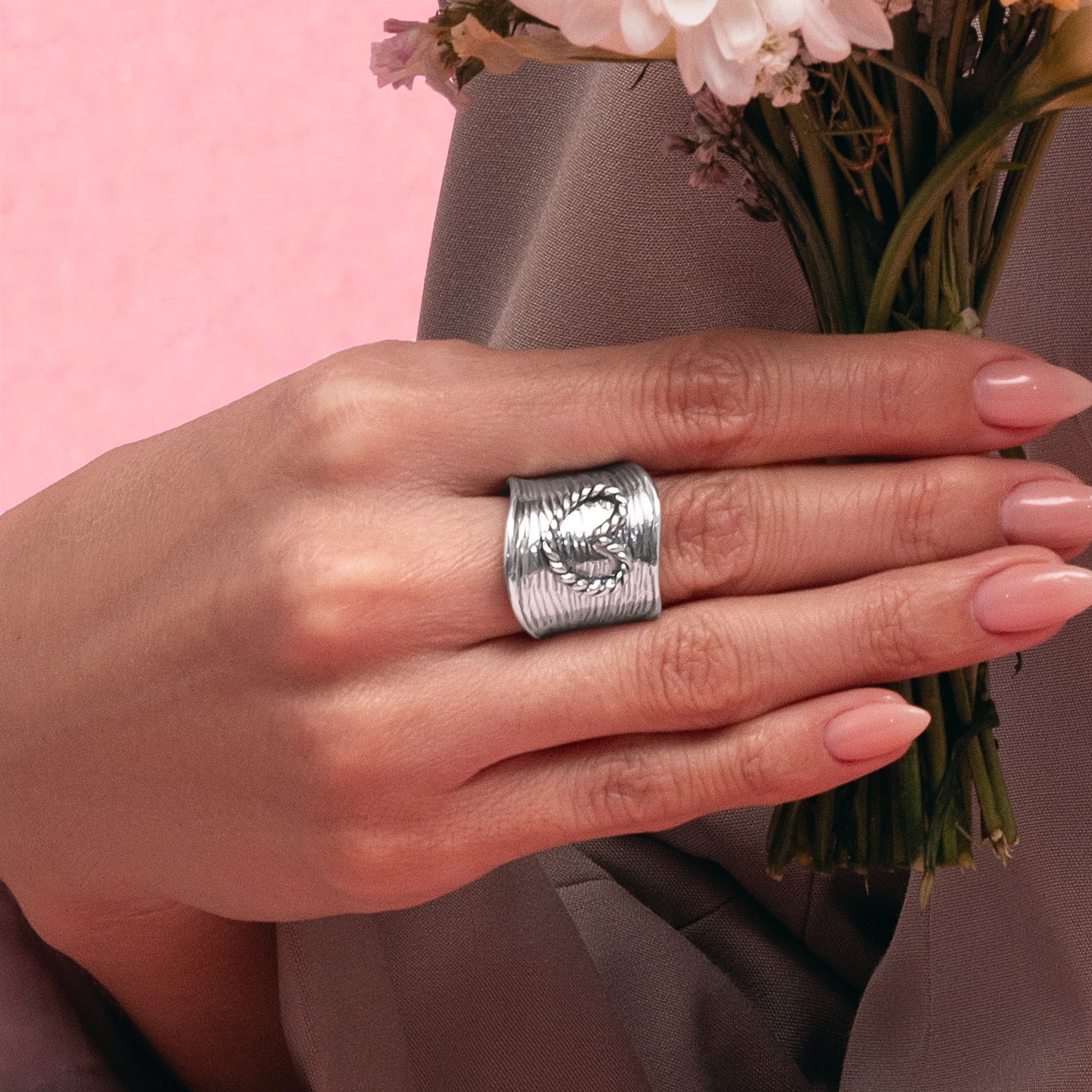 ☆nff☆ silver925 heart logo wide ringsilver nff1 $_12.JPG?set_id=880000500F