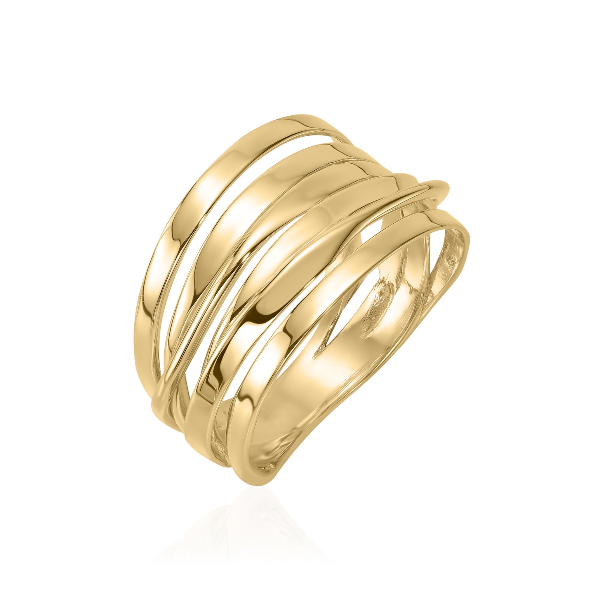 14K Gold Wrap Ring Jean Rachel Jewelry