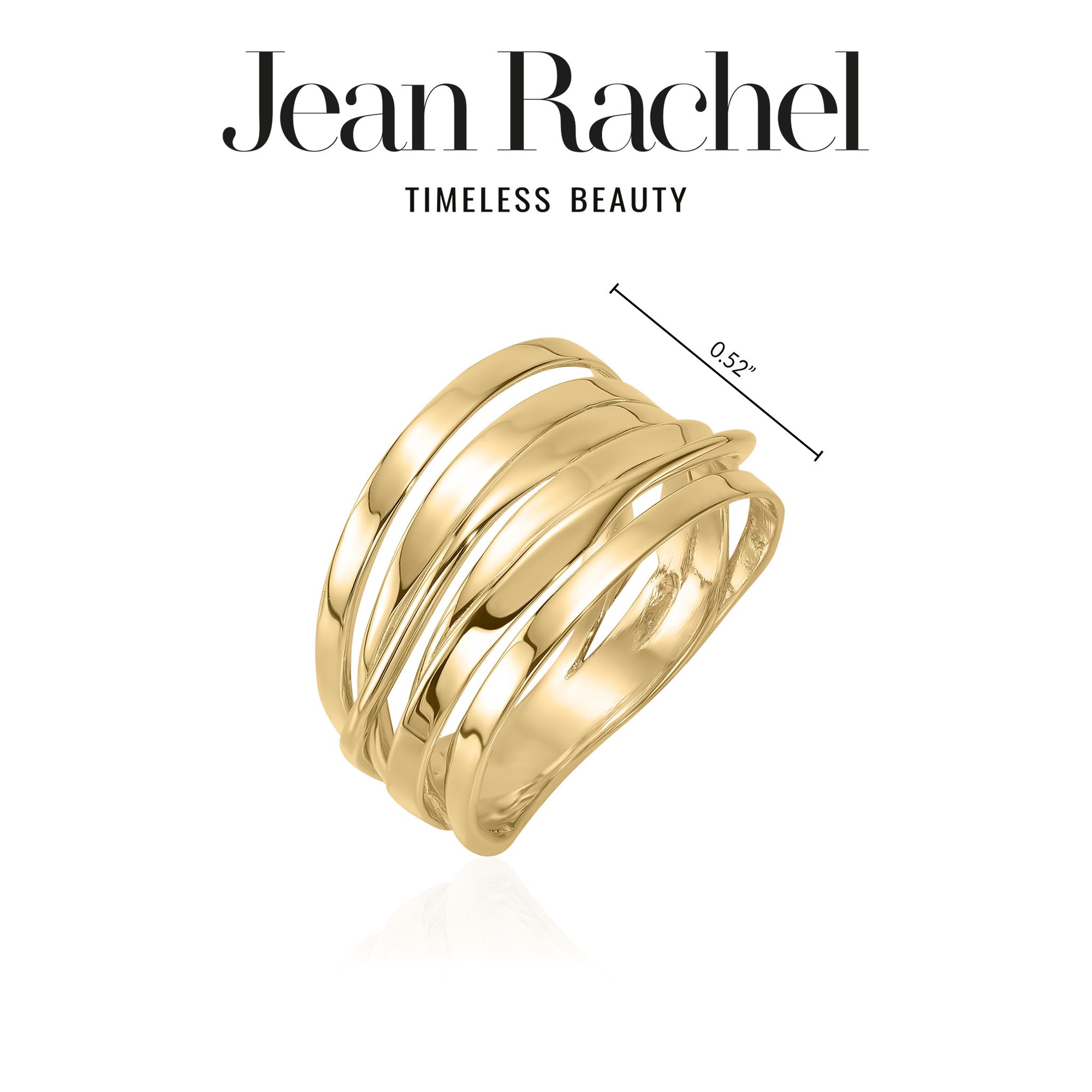 14K Gold Wrap Ring